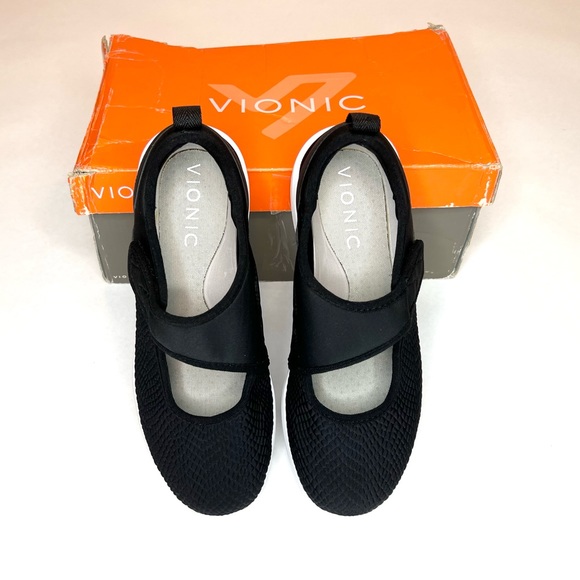 **SOLD**  Vionic Sonnet Slip On Mary Jean Style Sneakers Shoes Women’s 7 Eu 38 - Picture 8 of 13